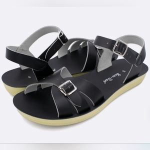 Salt Water Sandals Black Waterproof Sun-San